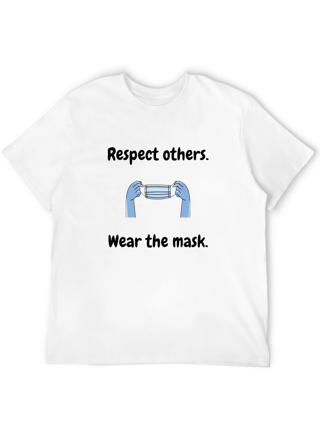 Respect Others Wear Mask Graphic Tee