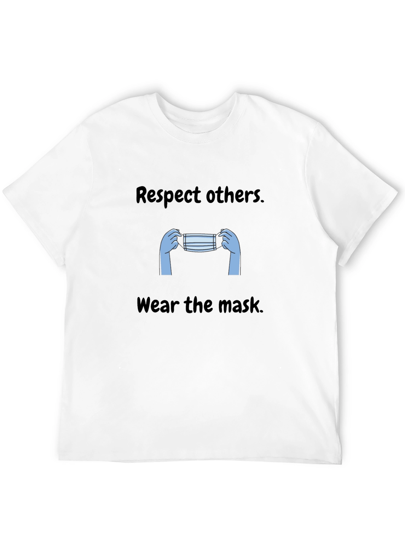 Respect Others Wear Mask Graphic Tee