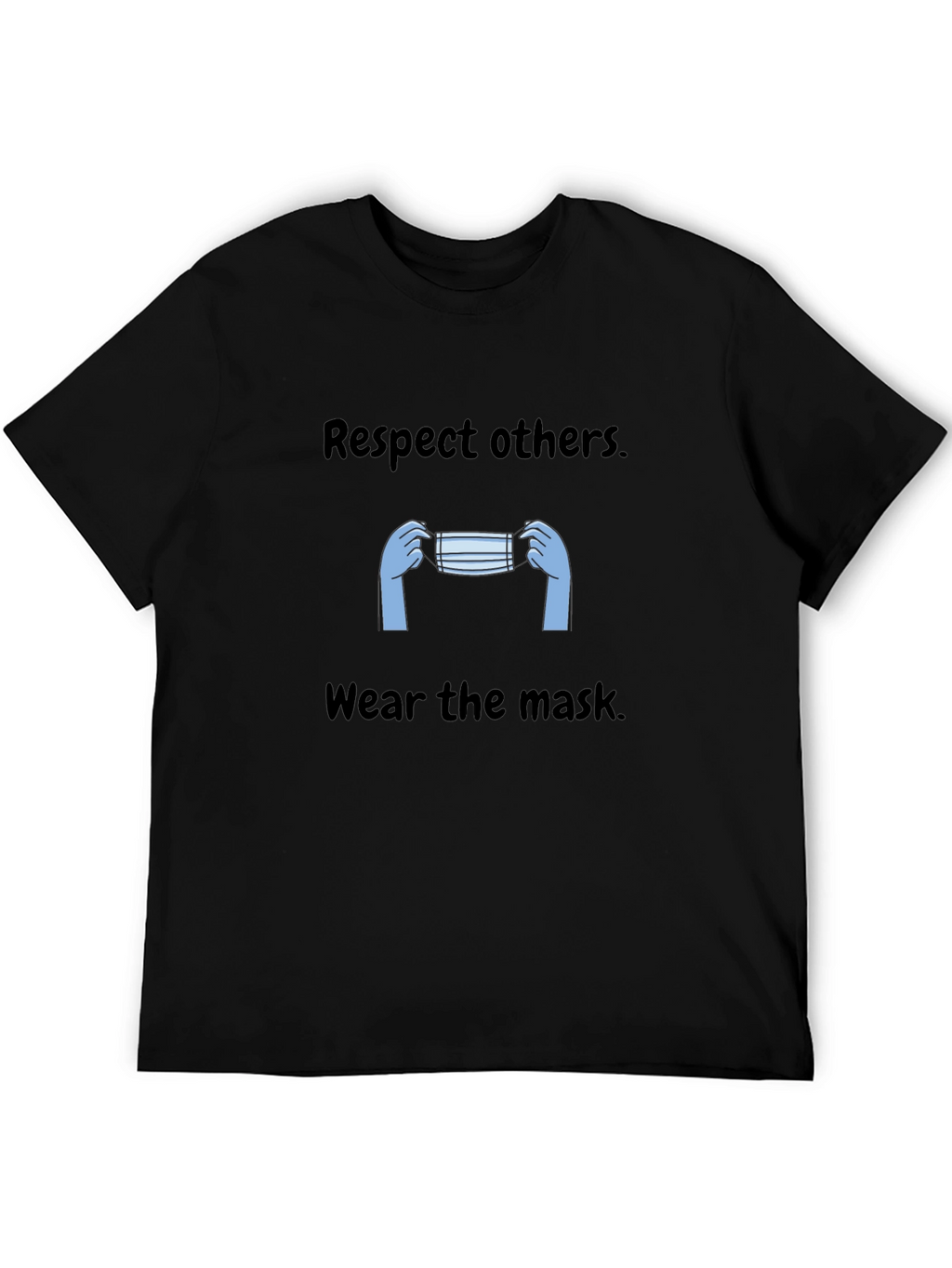 Respect Others Wear Mask Graphic Tee