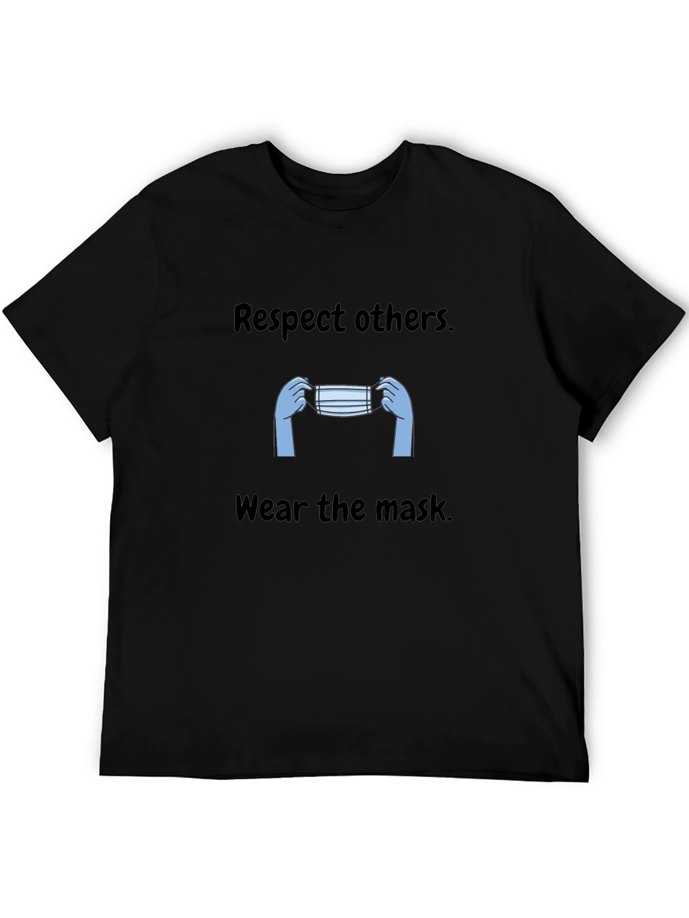 Respect Others Wear Mask Graphic Tee