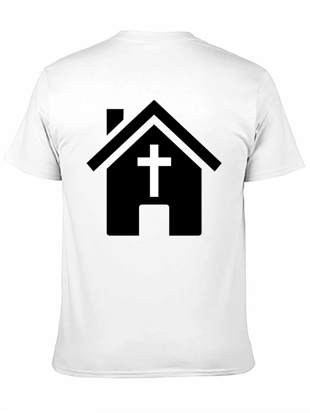 Church House Graphic T-Shirt - Religious Apparel