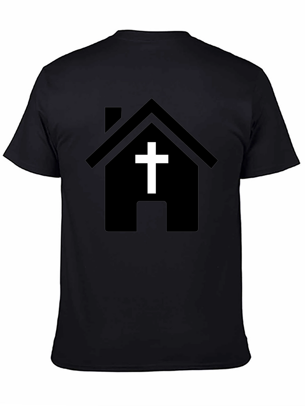 Church House Graphic T-Shirt - Religious Apparel
