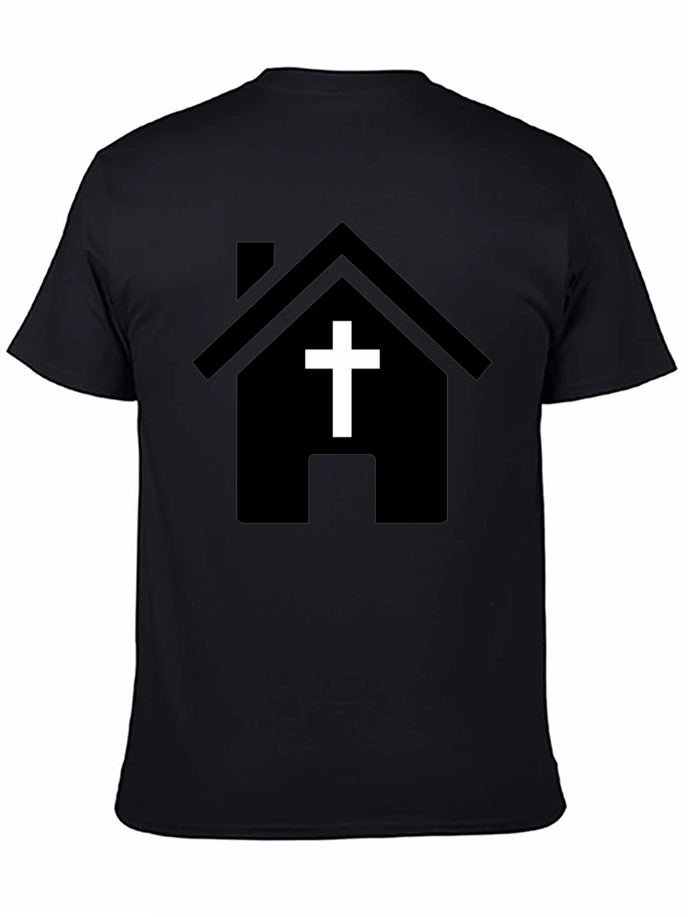 Church House Graphic T-Shirt - Religious Apparel