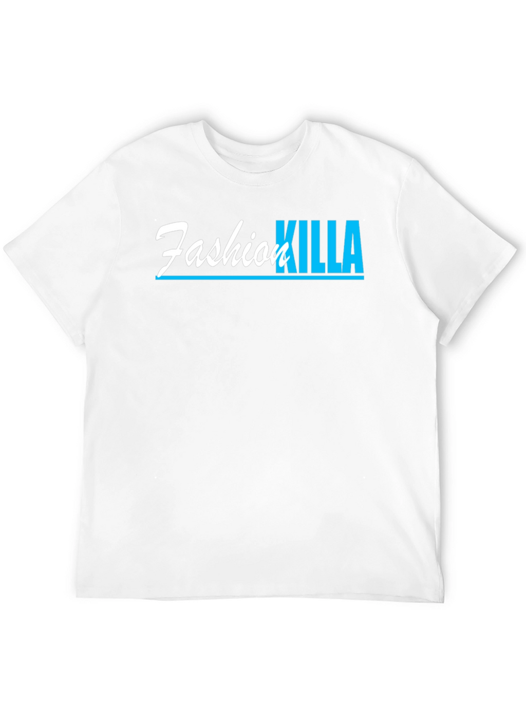 Fashion Killa Graphic Tee - Black Cotton T-Shirt
