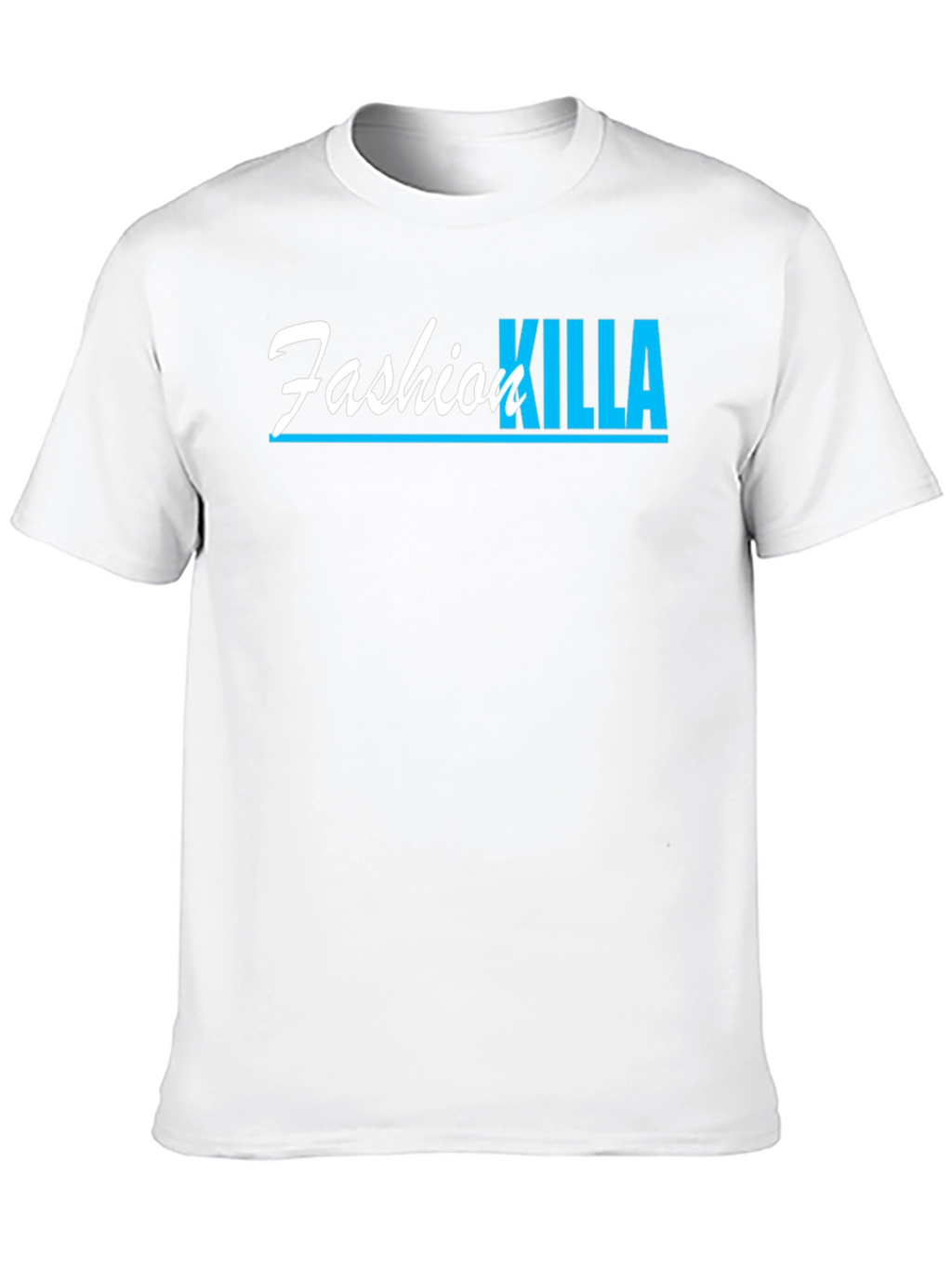 Fashion Killa Graphic Tee - Black Cotton T-Shirt