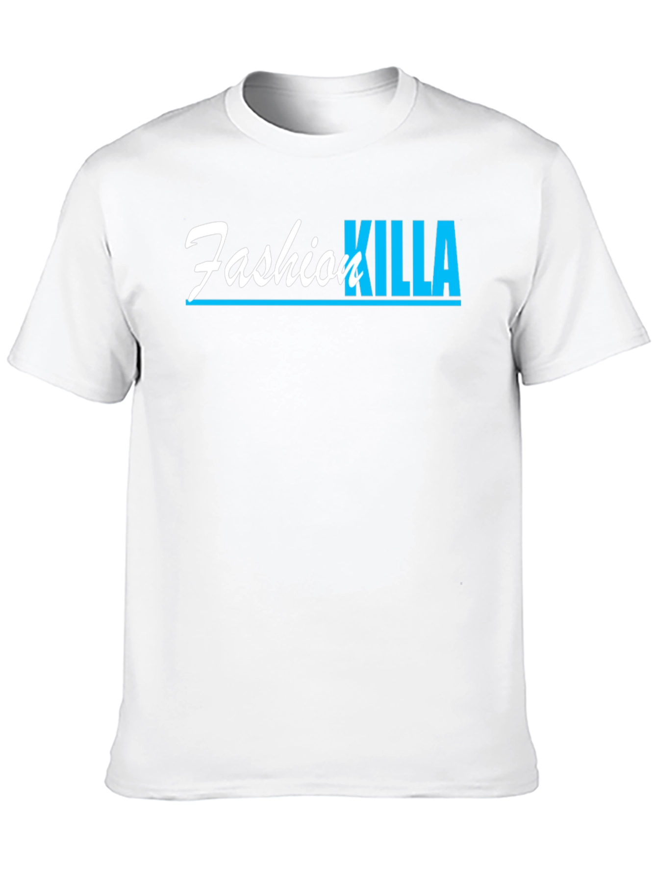 Fashion Killa Graphic Tee - Black Cotton T-Shirt