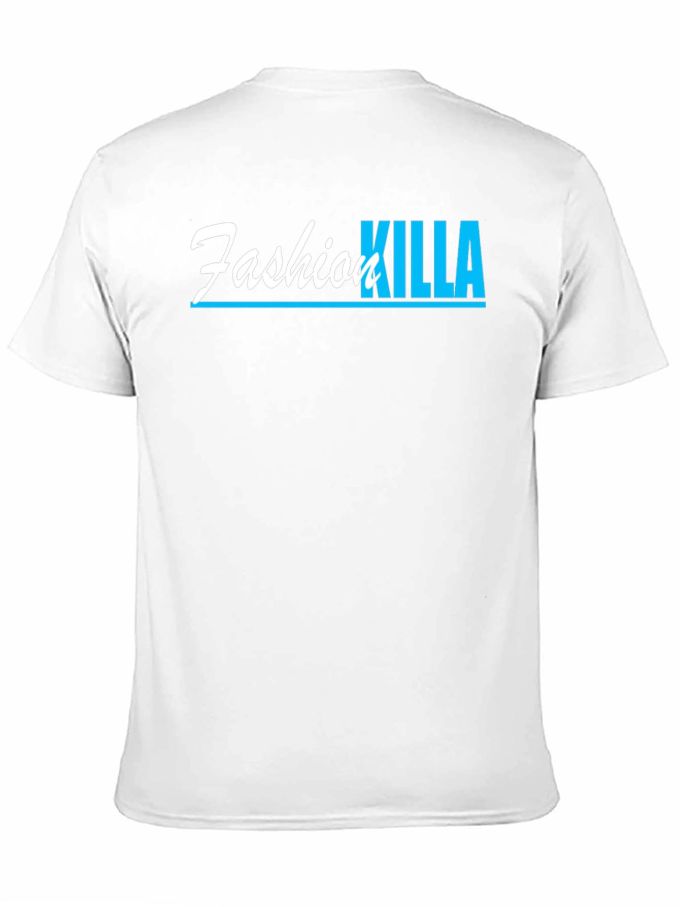 Fashion Killa Graphic Tee - Black Cotton T-Shirt