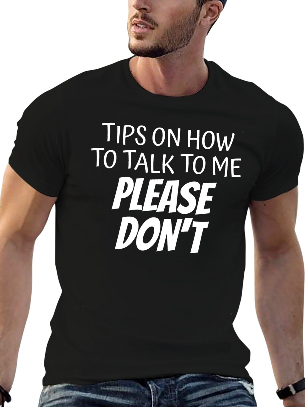 Funny Please Dont Graphic T-Shirt