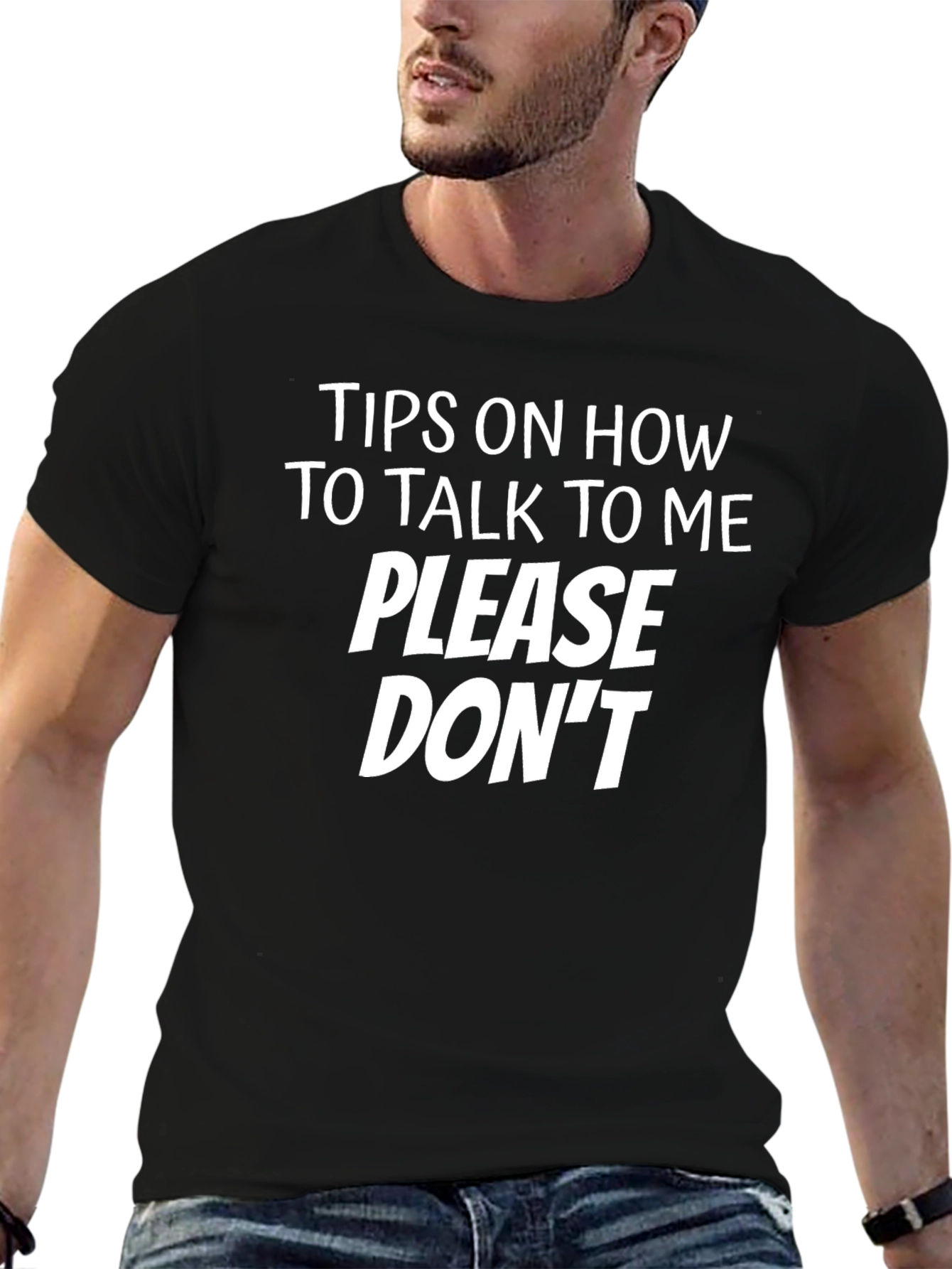 Funny Please Dont Graphic T-Shirt