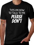 Funny Please Dont Graphic T-Shirt
