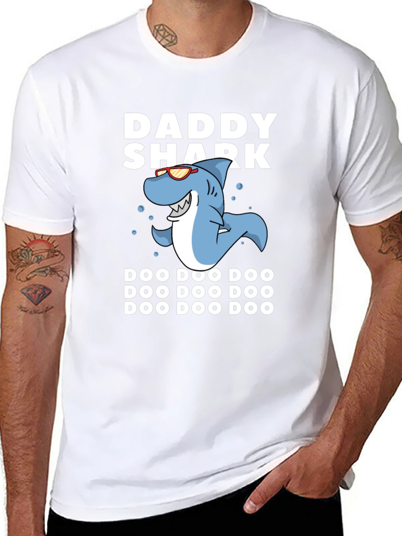 Daddy Shark Graphic Tee - Doo Doo Doo!