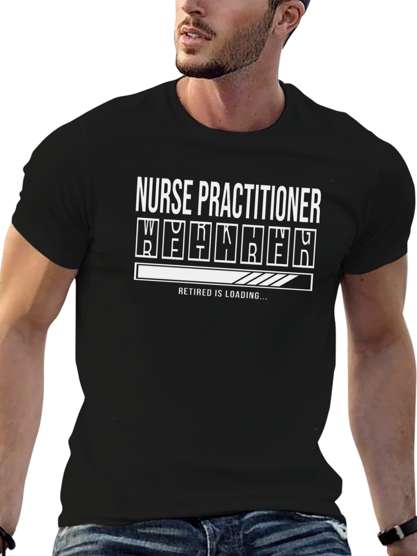 Nurse Practitioner Retirement Loading T-Shirt