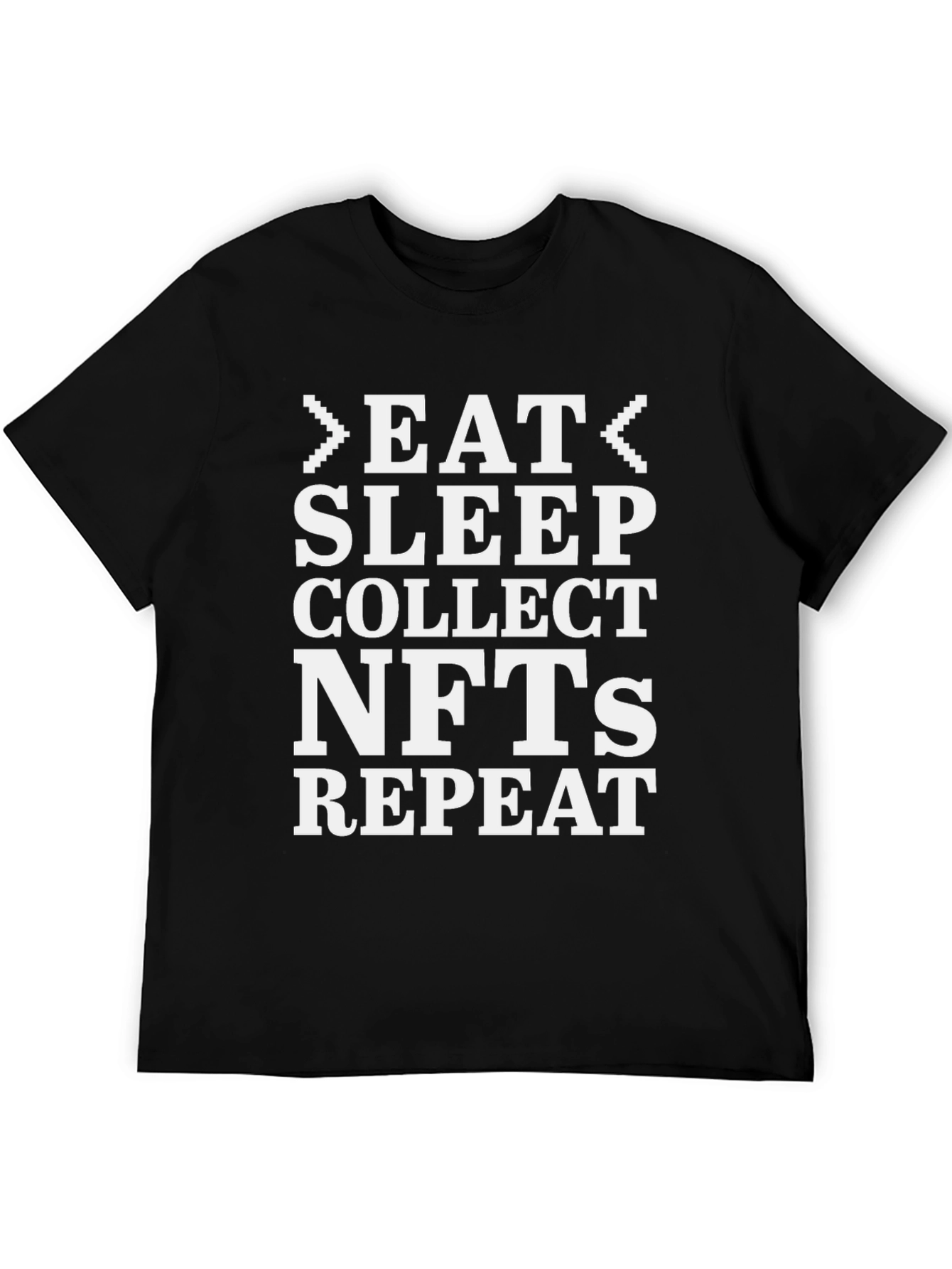 Eat Sleep Collect NFTs T-Shirt - Crypto Tee