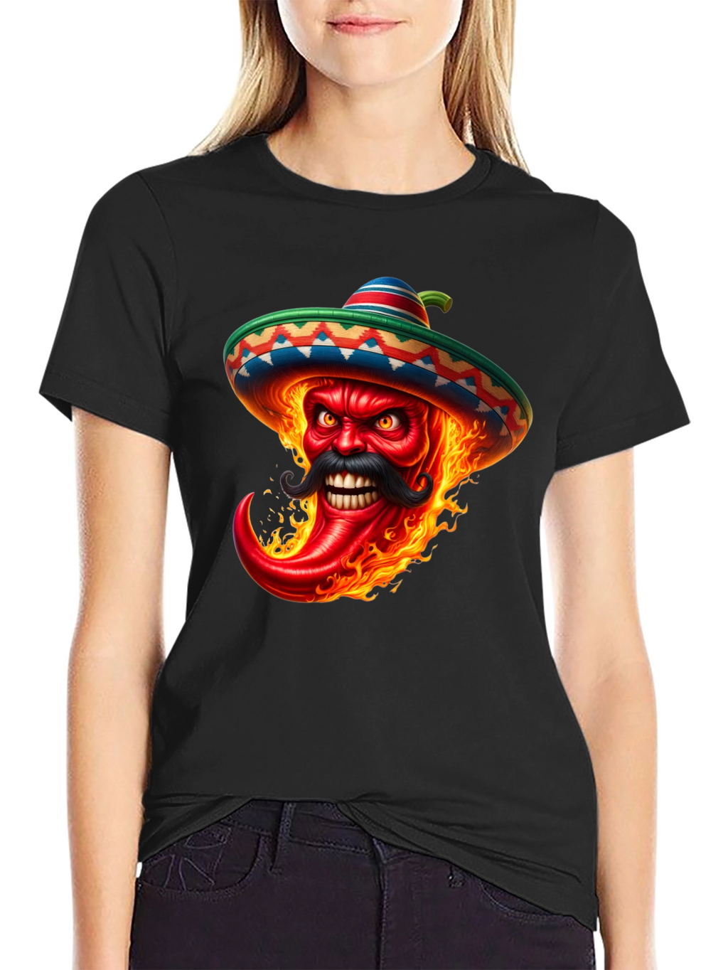 Spicy Pepper Graphic T-Shirt