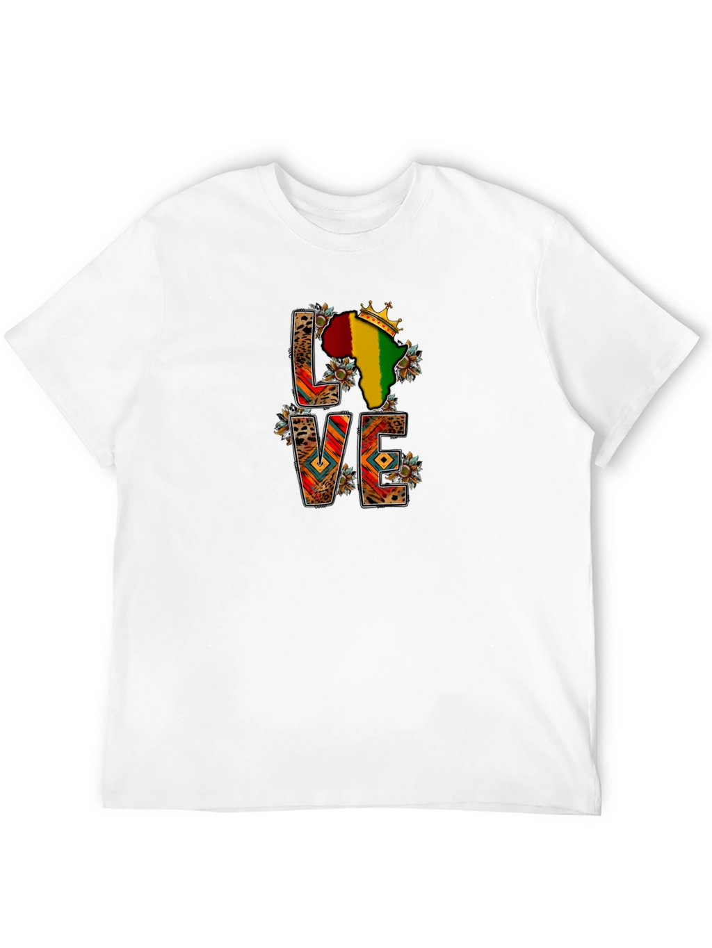 LOVE Africa T-Shirt - Black Pride