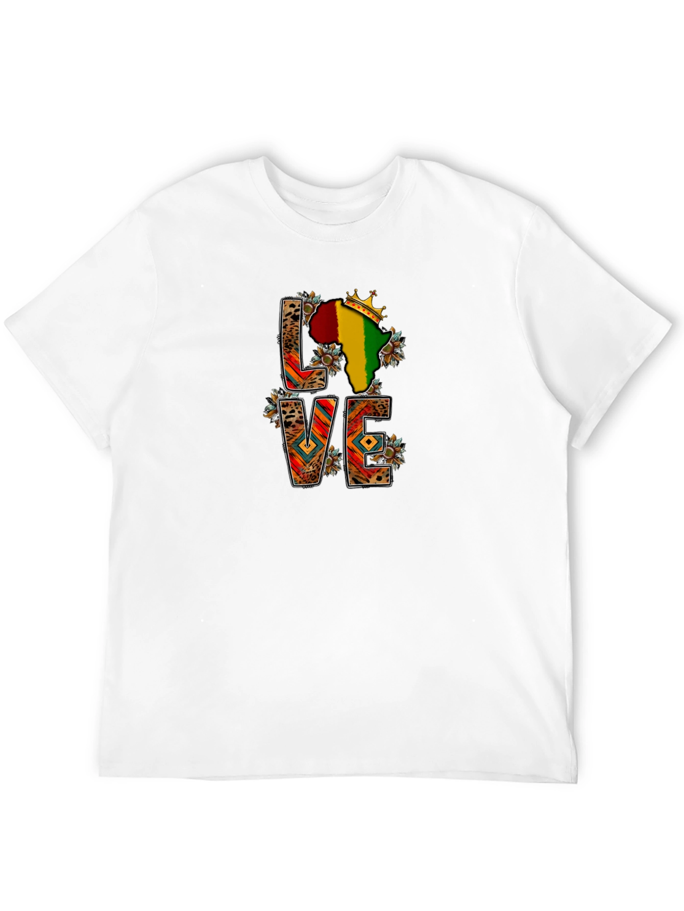 LOVE Africa T-Shirt - Black Pride