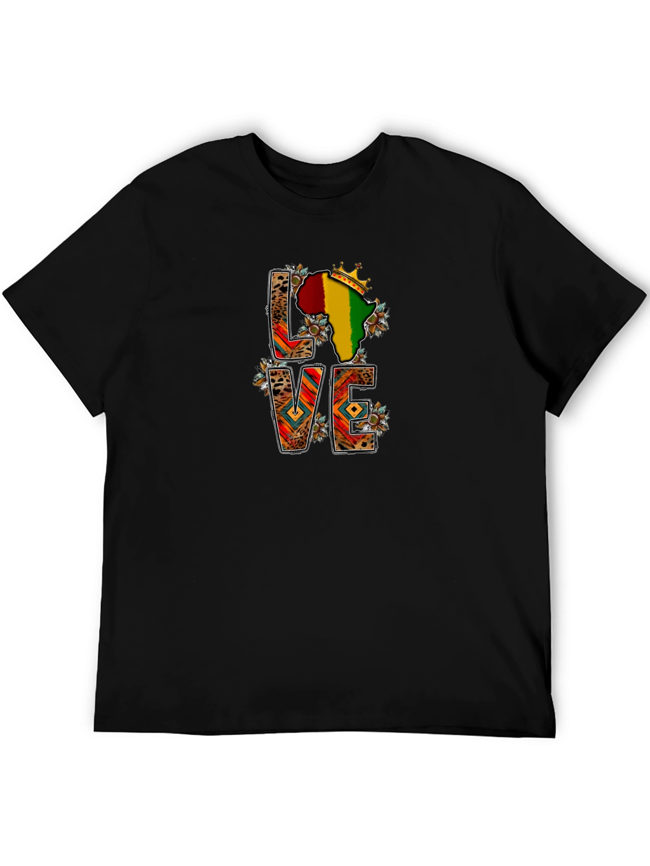 LOVE Africa T-Shirt - Black Pride