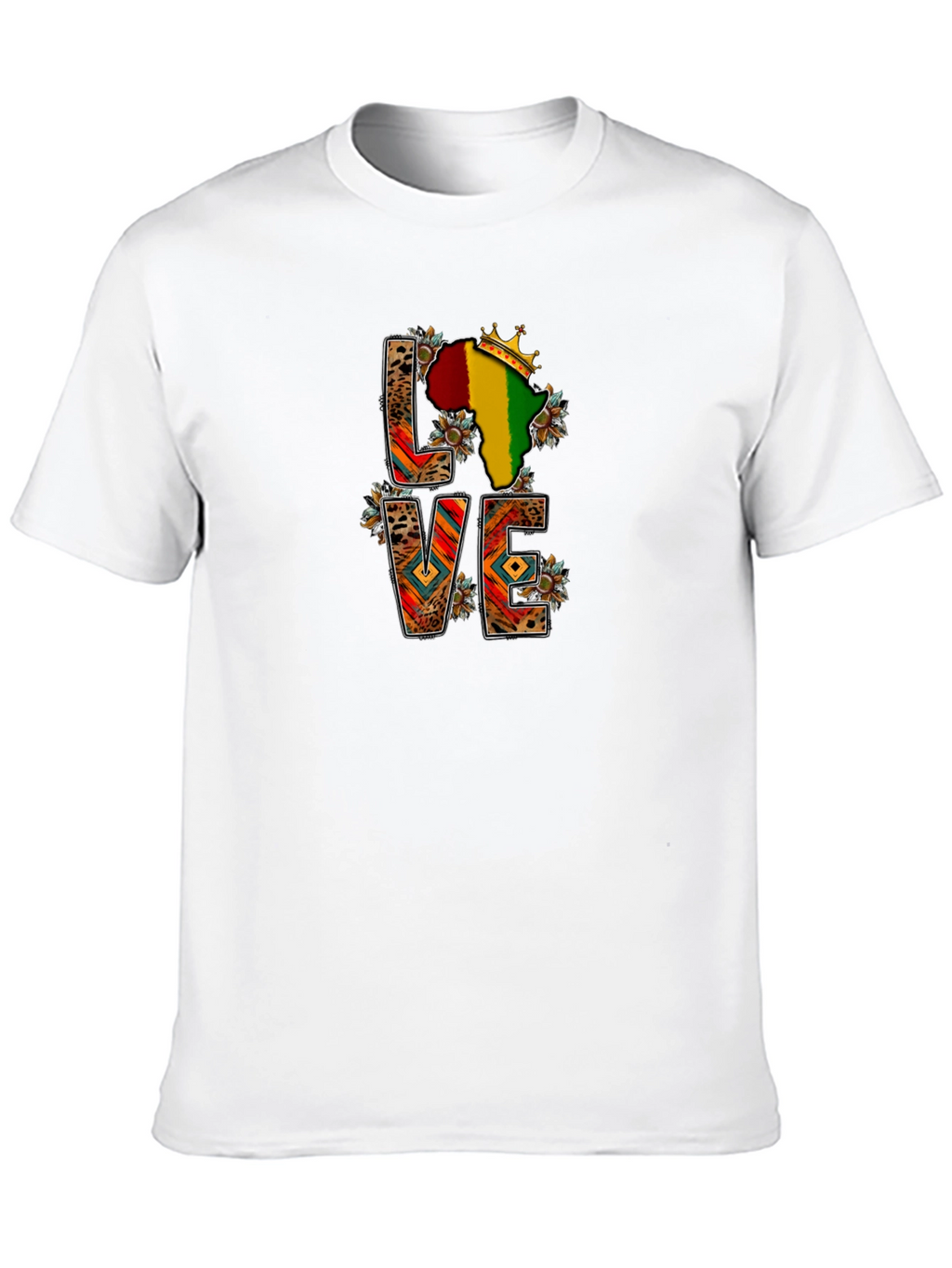 LOVE Africa T-Shirt - Black Pride