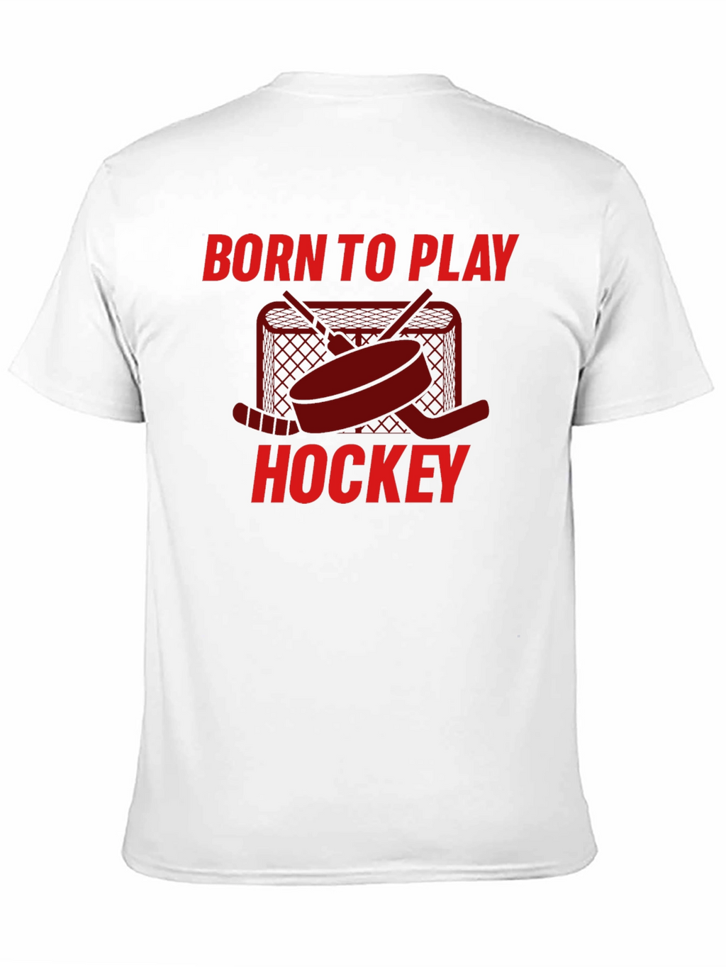Born to Play Hockey Graphic T-Shirt