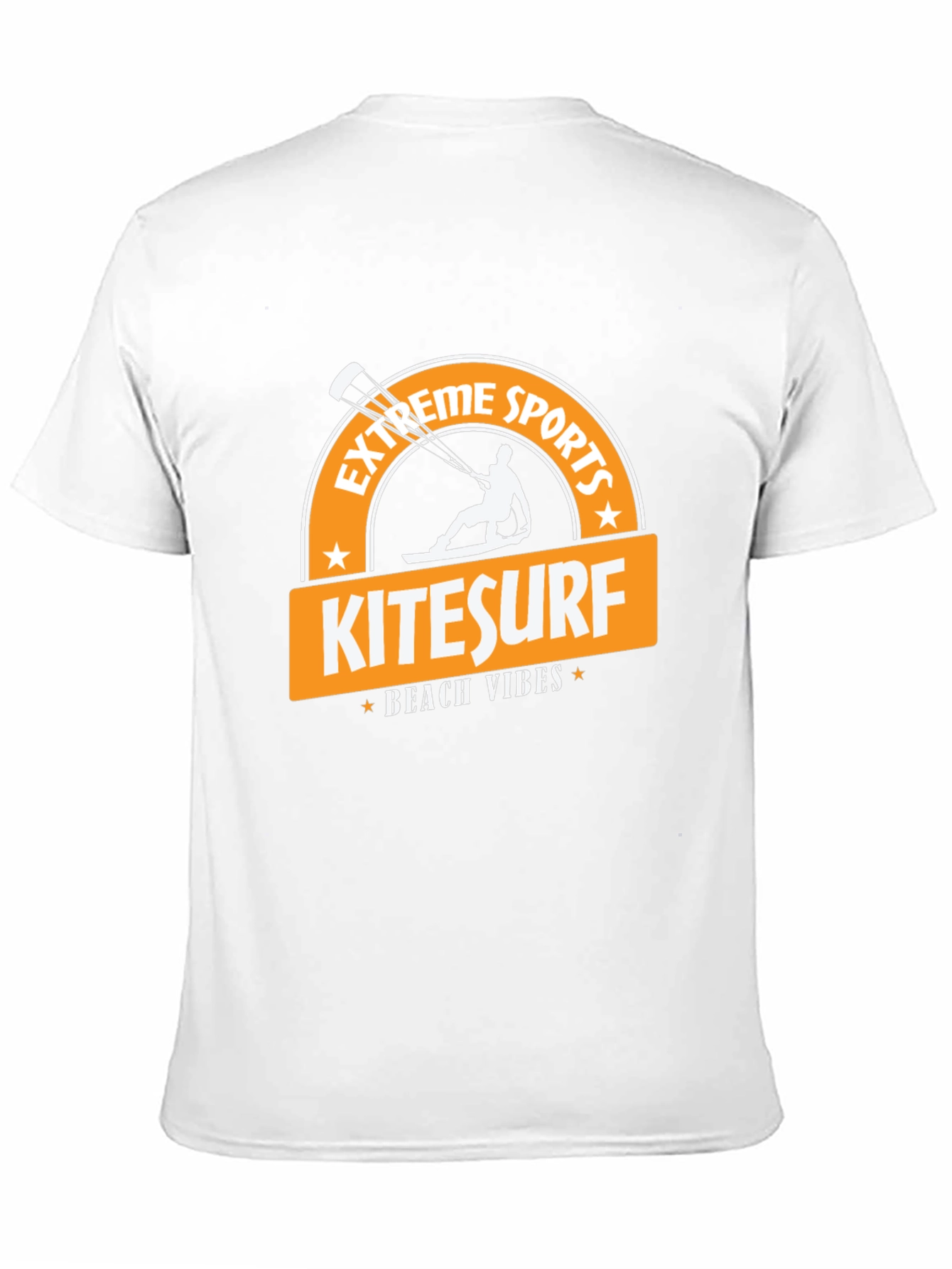 Kitesurf Beach Vibes Black T-Shirt