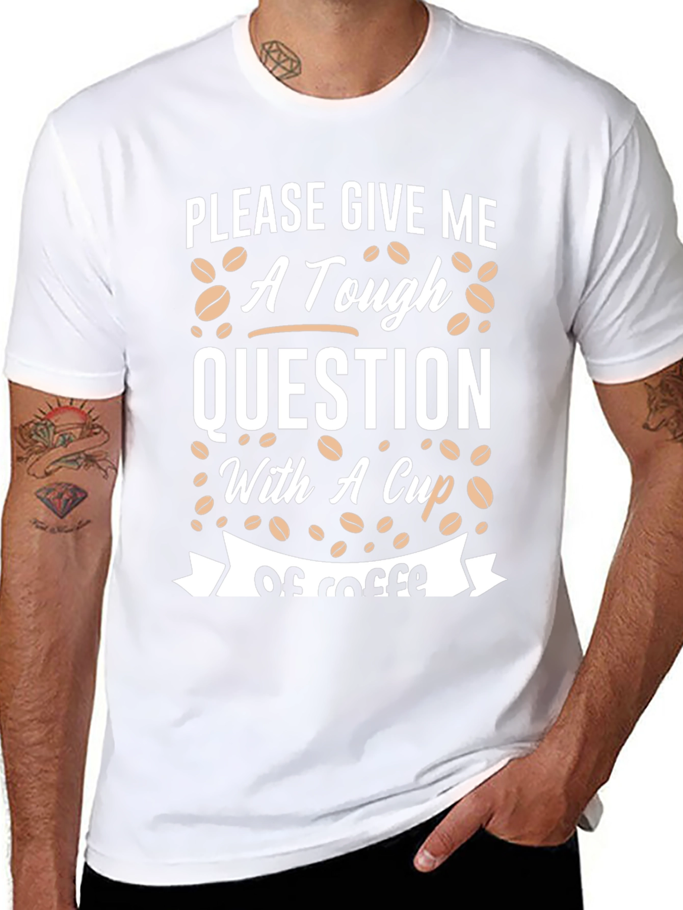 Tough Question Coffee T-Shirt