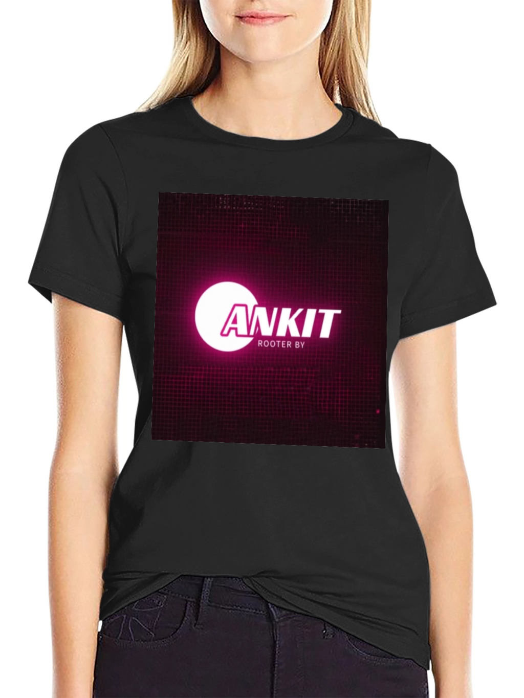 Ankit Rooter By Black T-Shirt