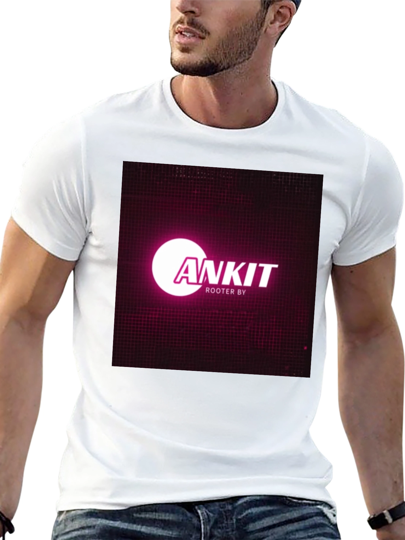 Ankit Rooter By Black T-Shirt