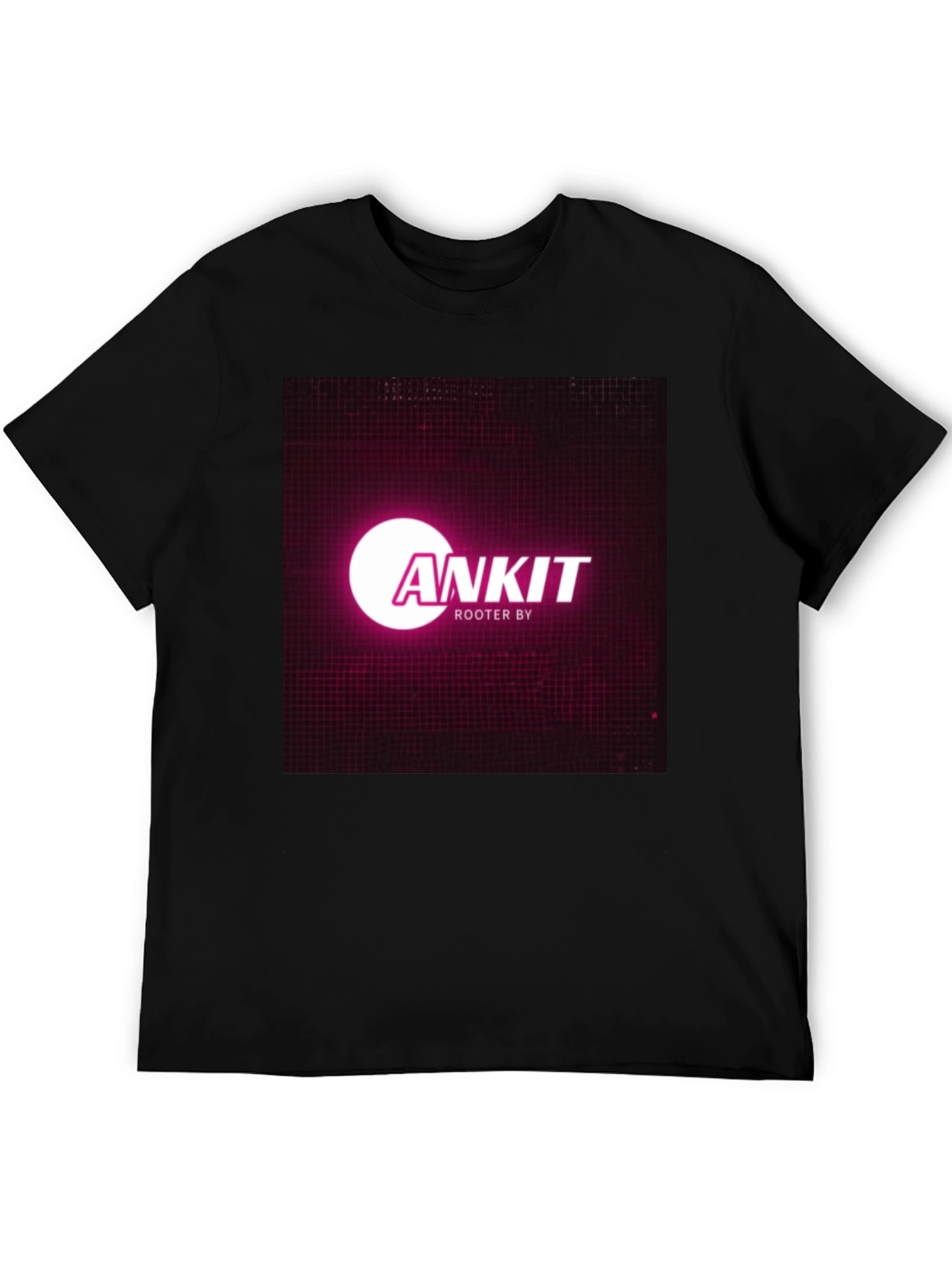 Ankit Rooter By Black T-Shirt
