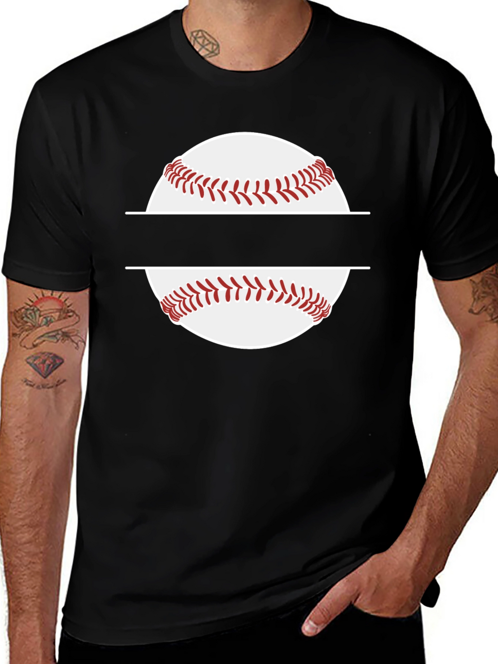 Baseball Graphic T-Shirt