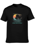United Arab Emirates Sunset Graphic T-Shirt