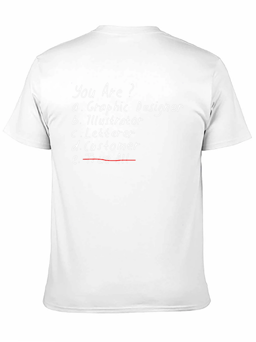 Graphic Designer T-Shirt - Funny Design Tee