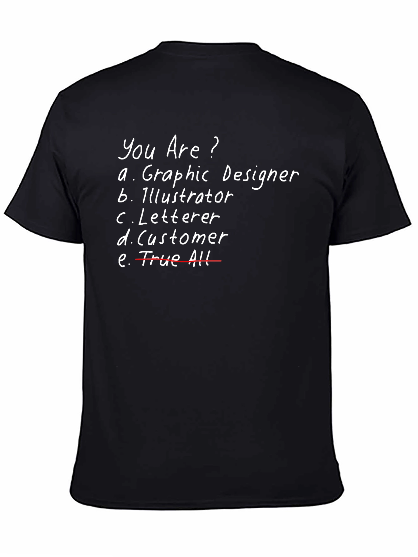 Graphic Designer T-Shirt - Funny Design Tee
