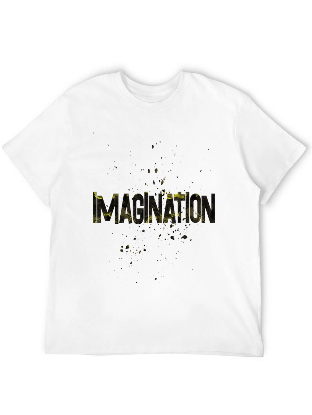Monxton Mens Black Graphic Print T-Shirt