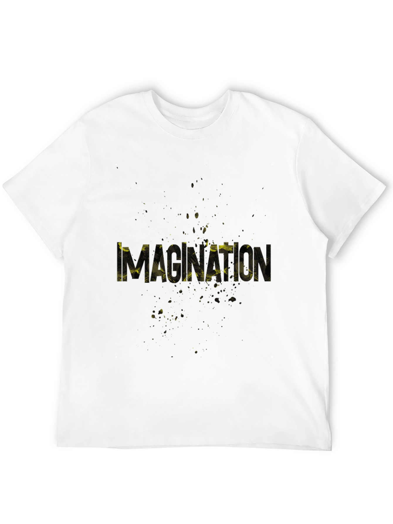 Monxton Mens Black Graphic Print T-Shirt
