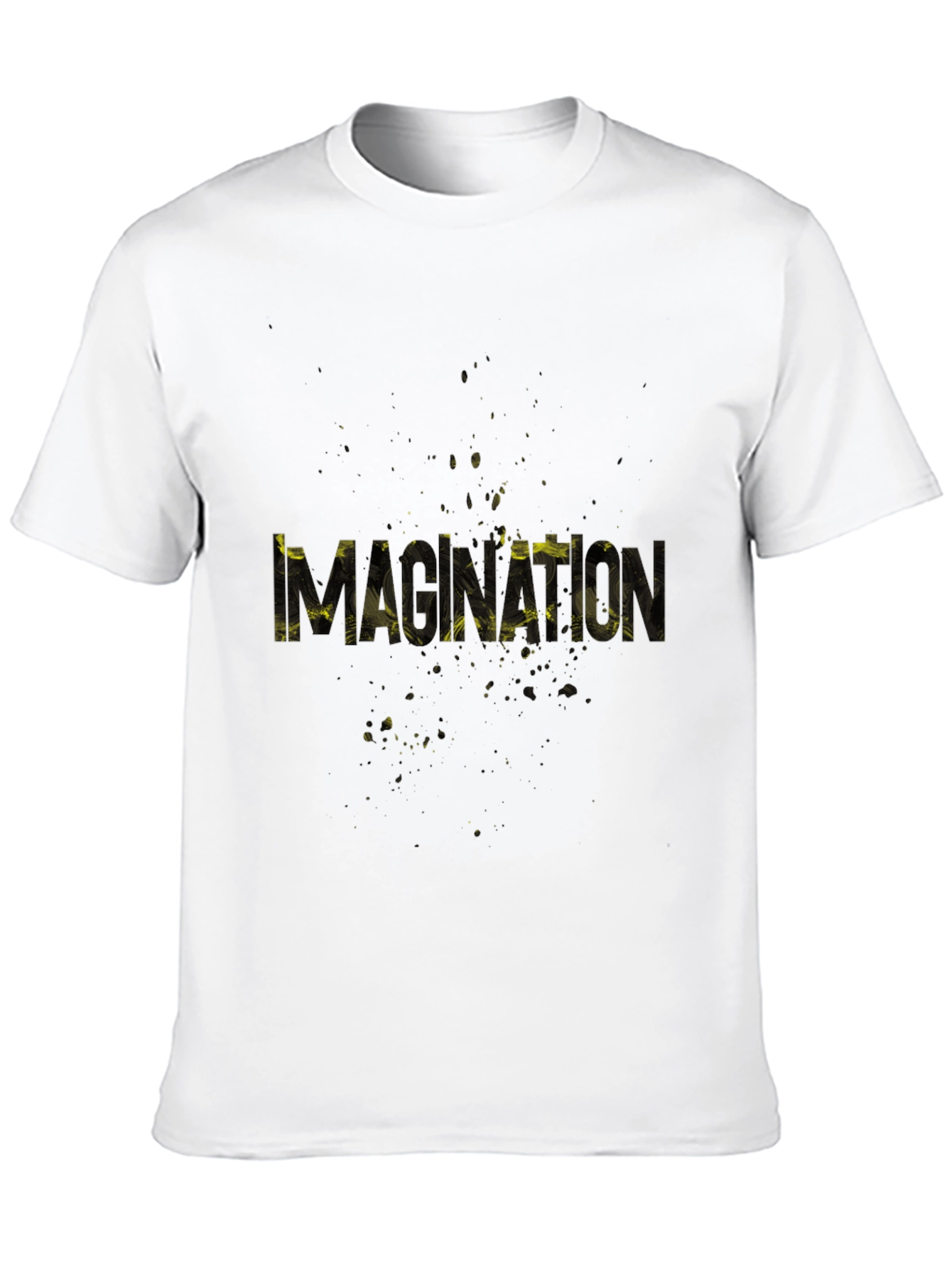 Monxton Mens Black Graphic Print T-Shirt