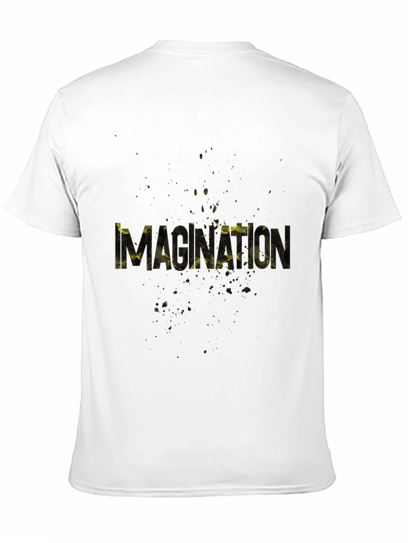 Monxton Mens Black Graphic Print T-Shirt