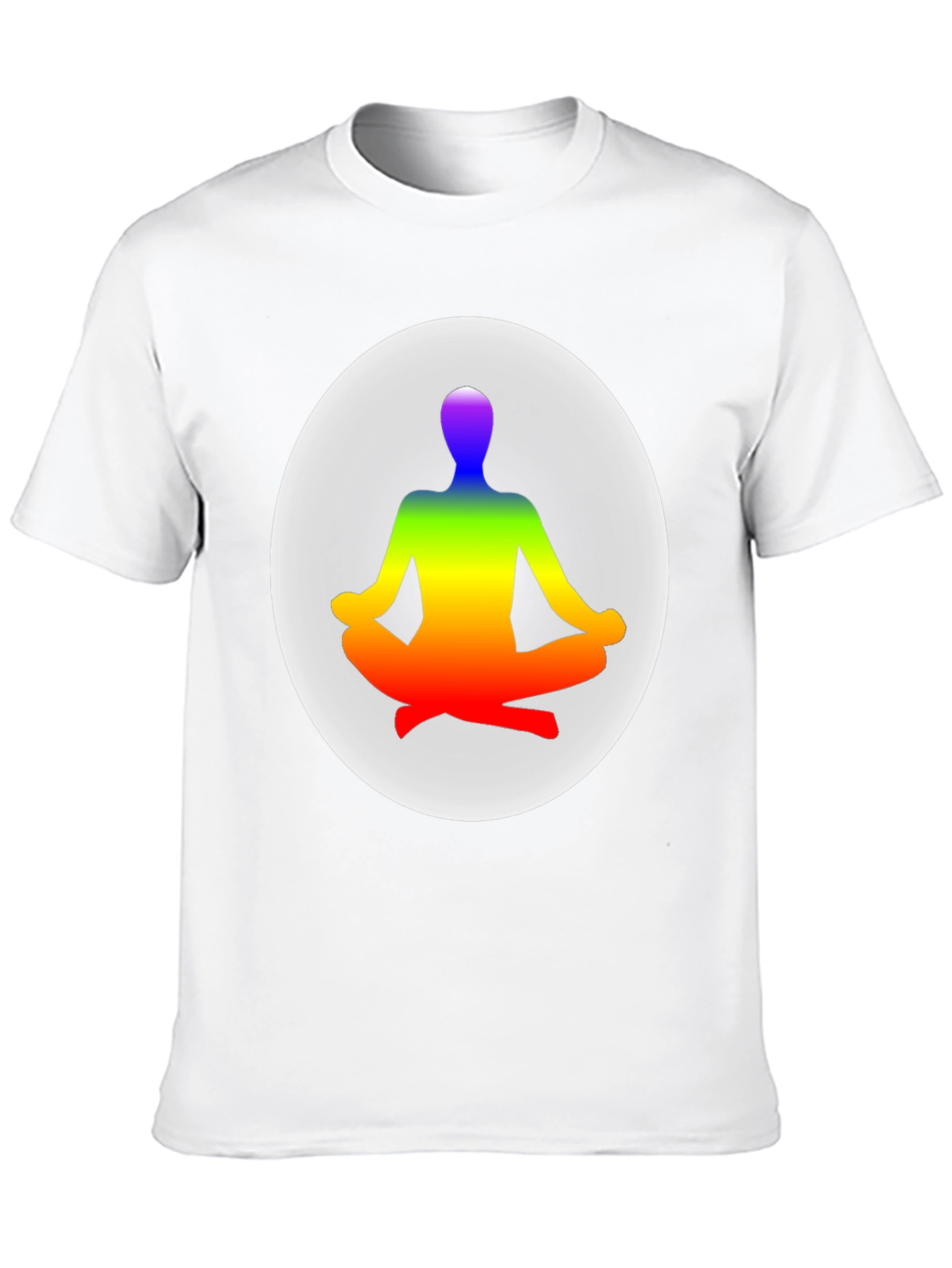 Zen Chakra Meditation T-Shirt - Black