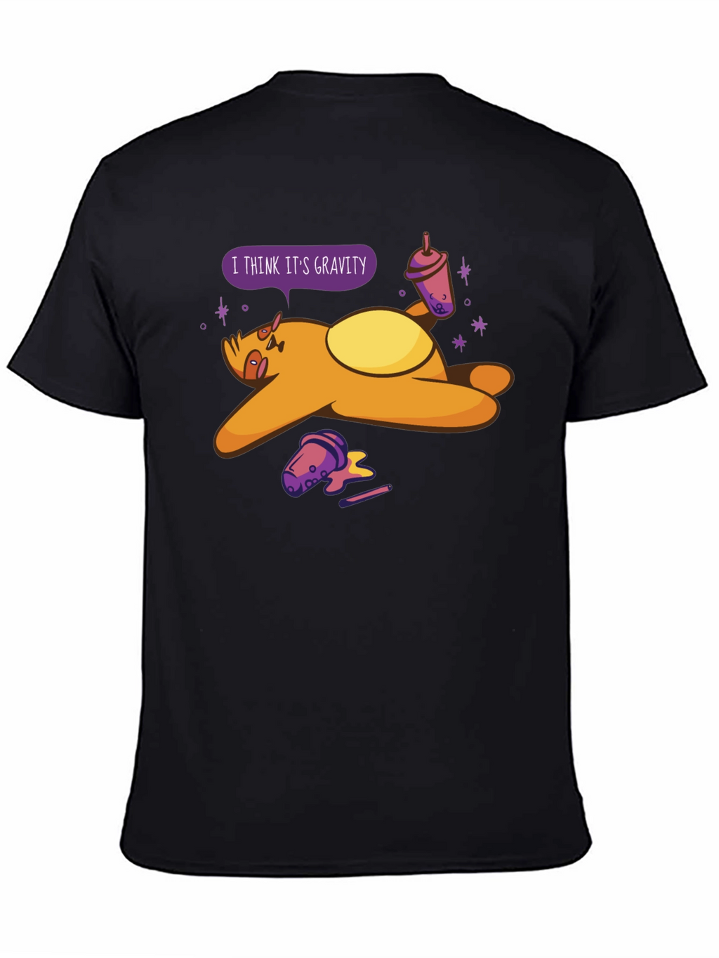 Gravity Sloth Bubble Tea T-Shirt