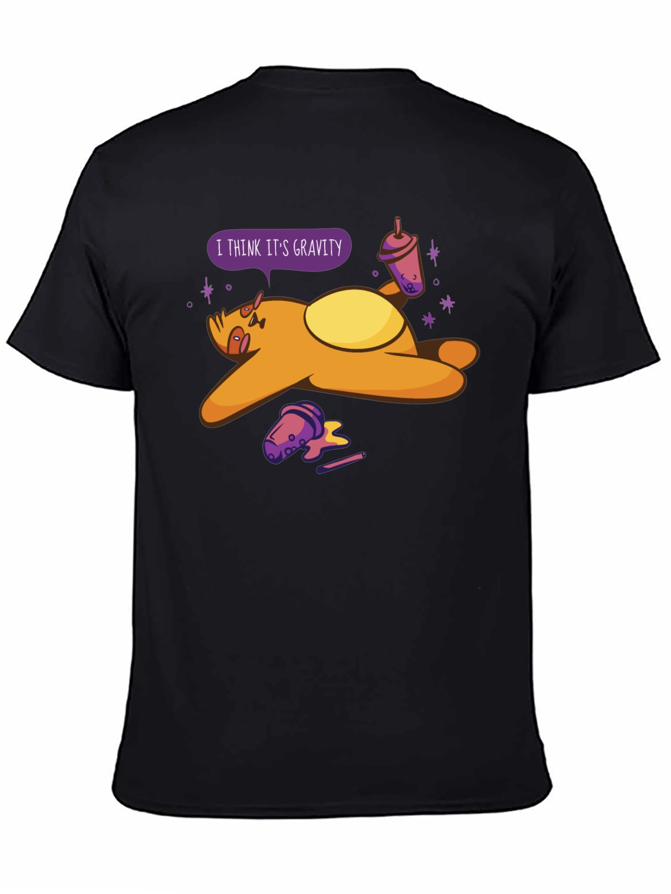 Gravity Sloth Bubble Tea T-Shirt