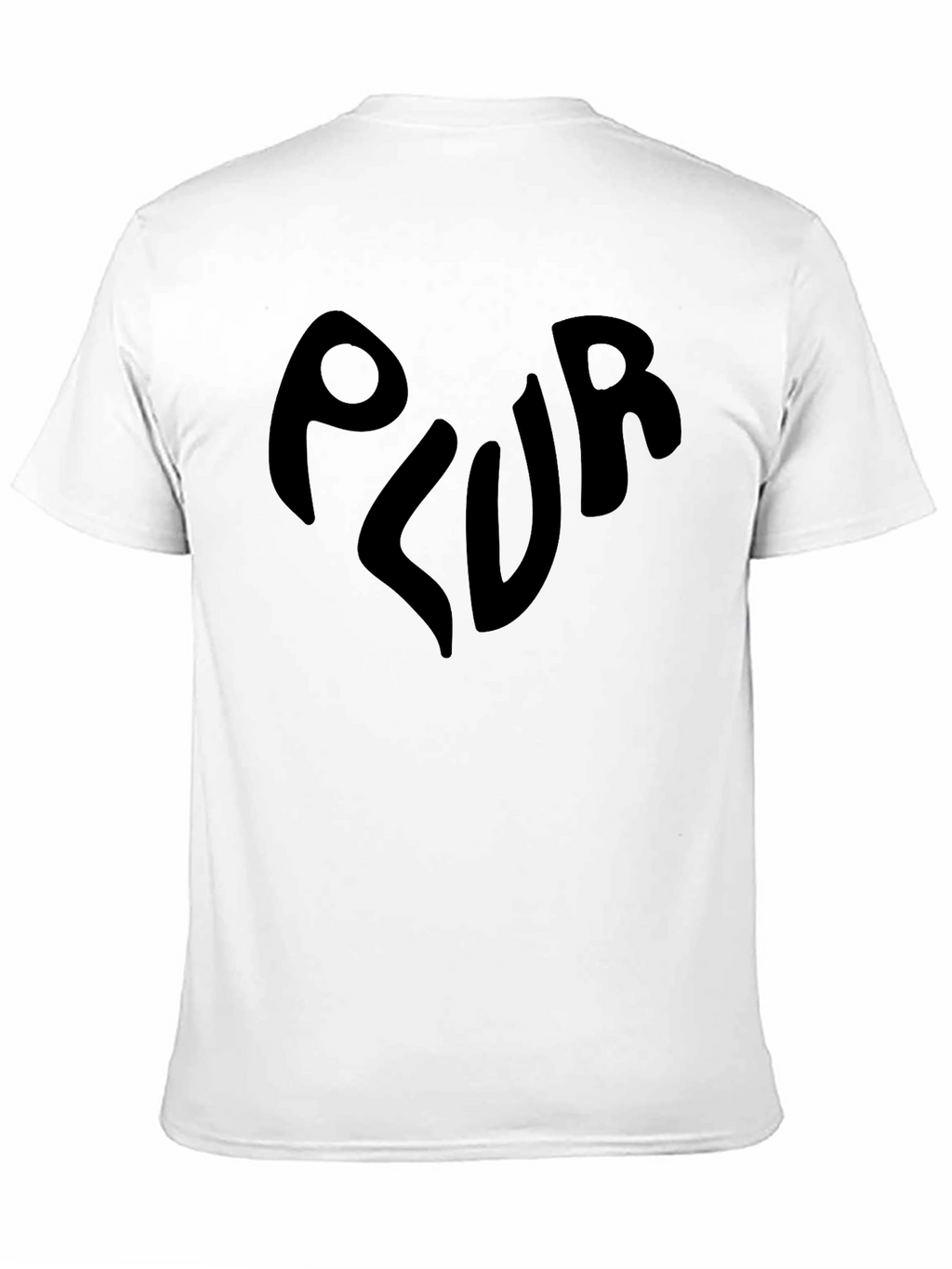 PLUR Graphic T-Shirt - Black Rave EDM Tee
