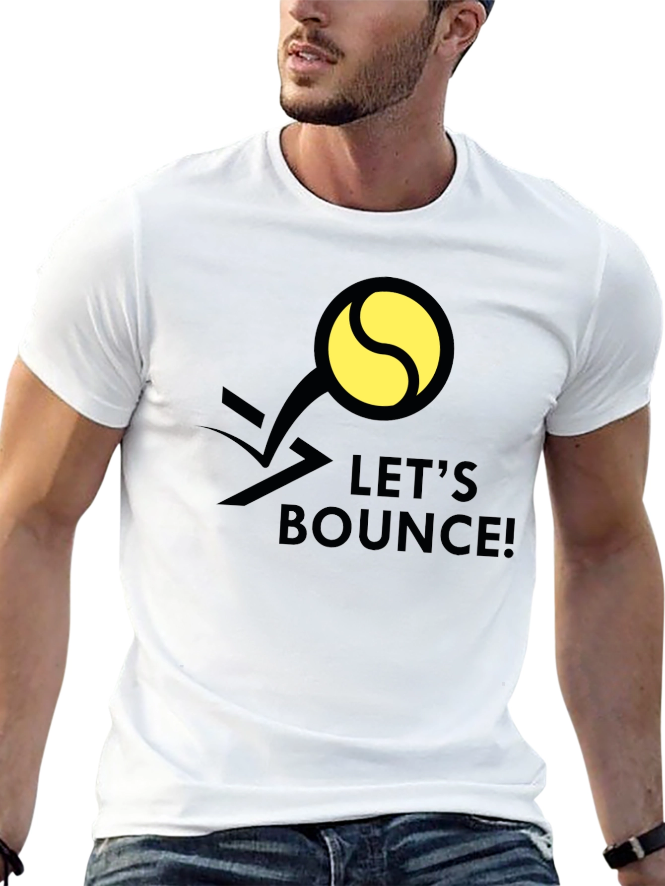 Lets Bounce Graphic Tee