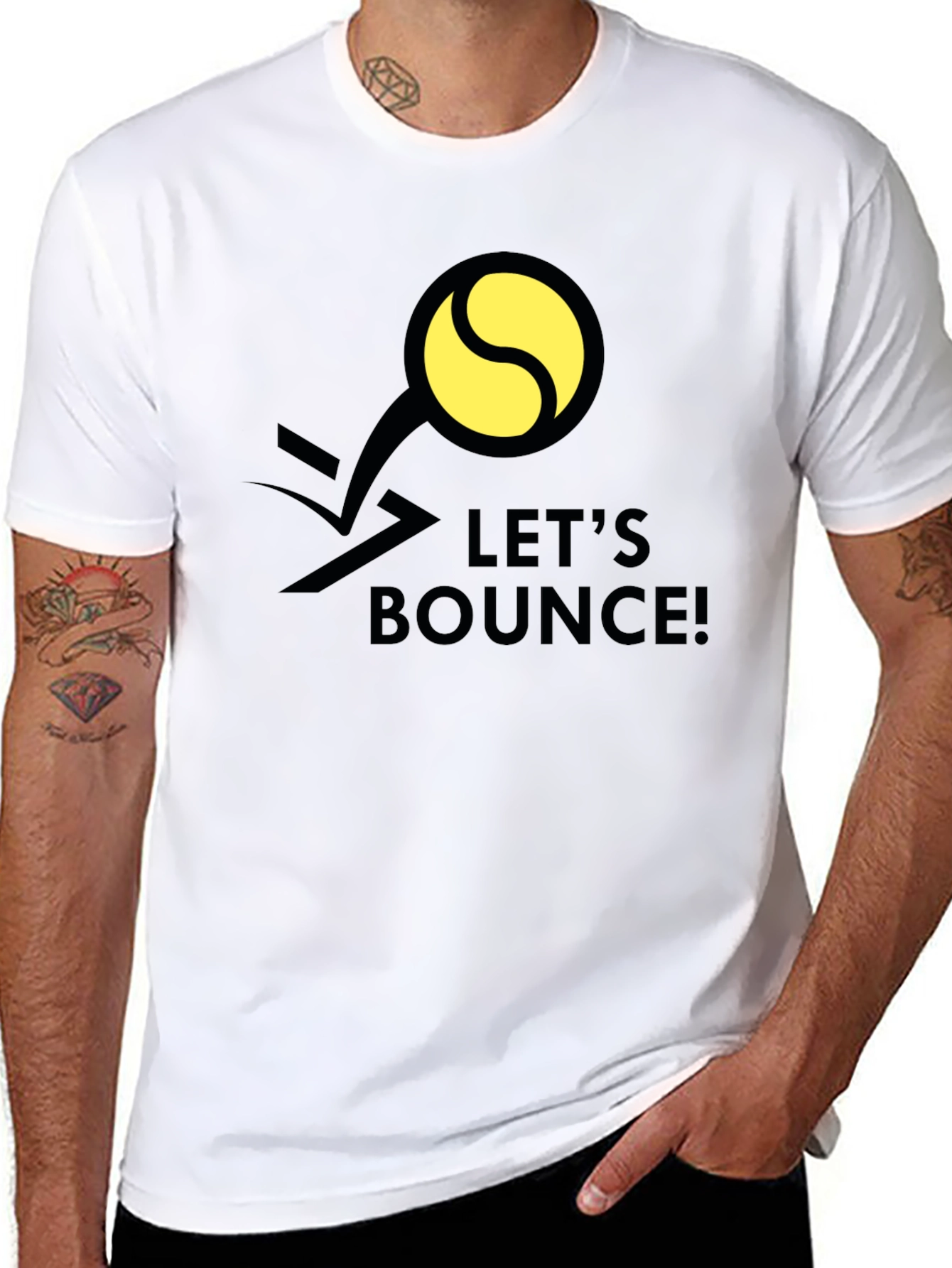 Lets Bounce Graphic Tee