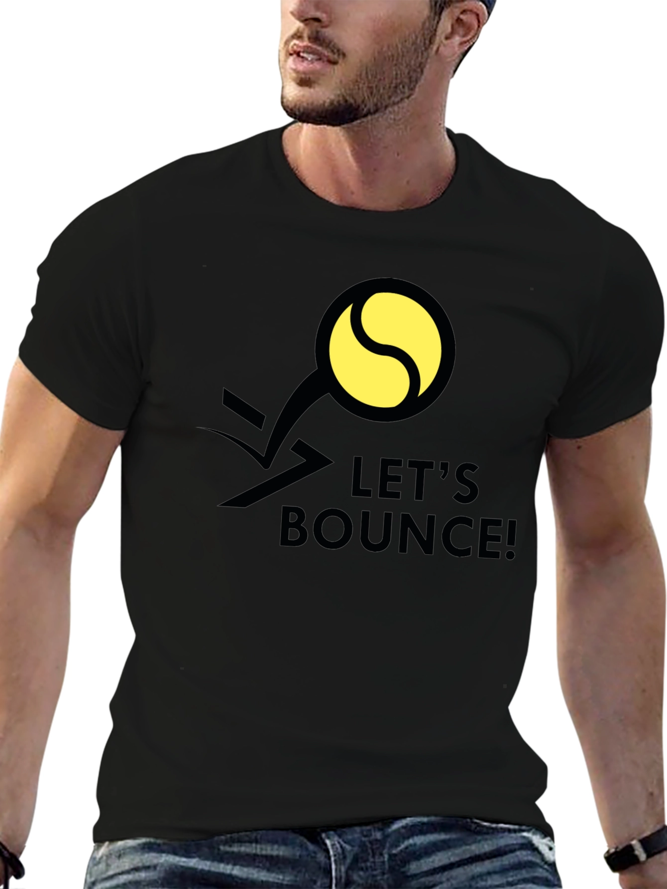 Lets Bounce Graphic Tee