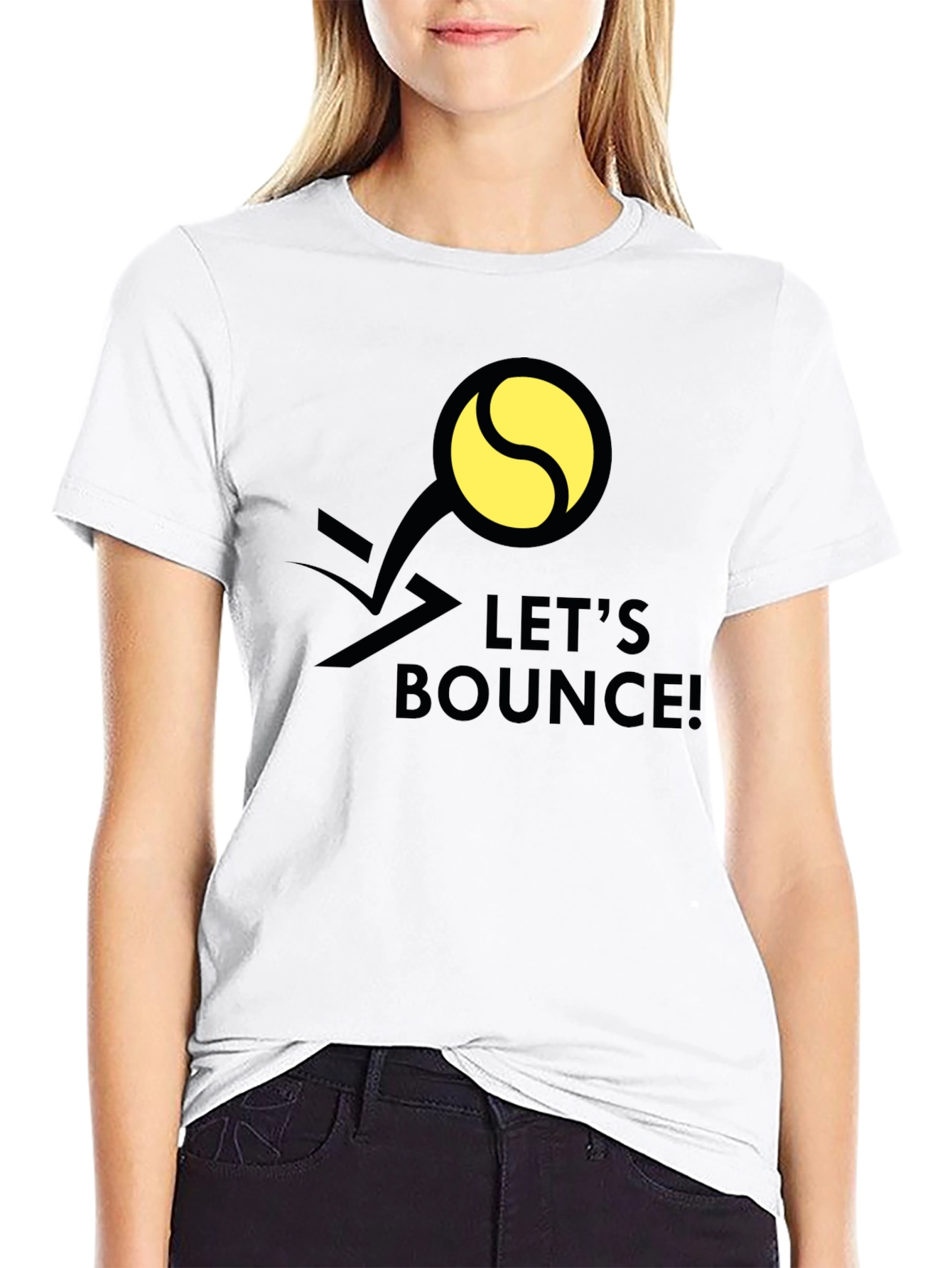 Lets Bounce Graphic Tee