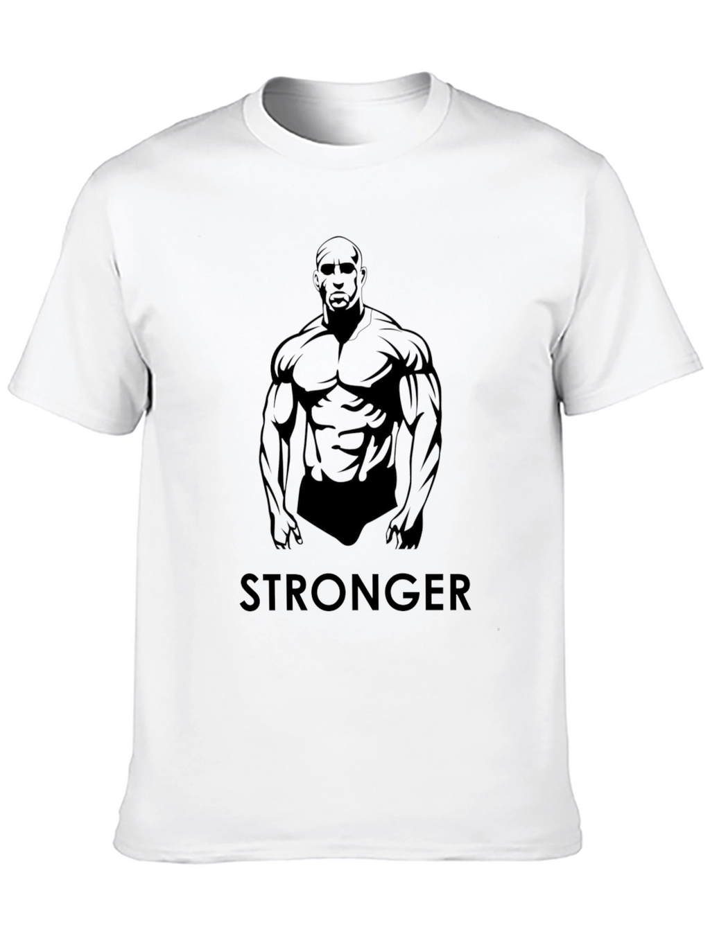 Stronger Graphic T-Shirt - Gym Motivation Tee