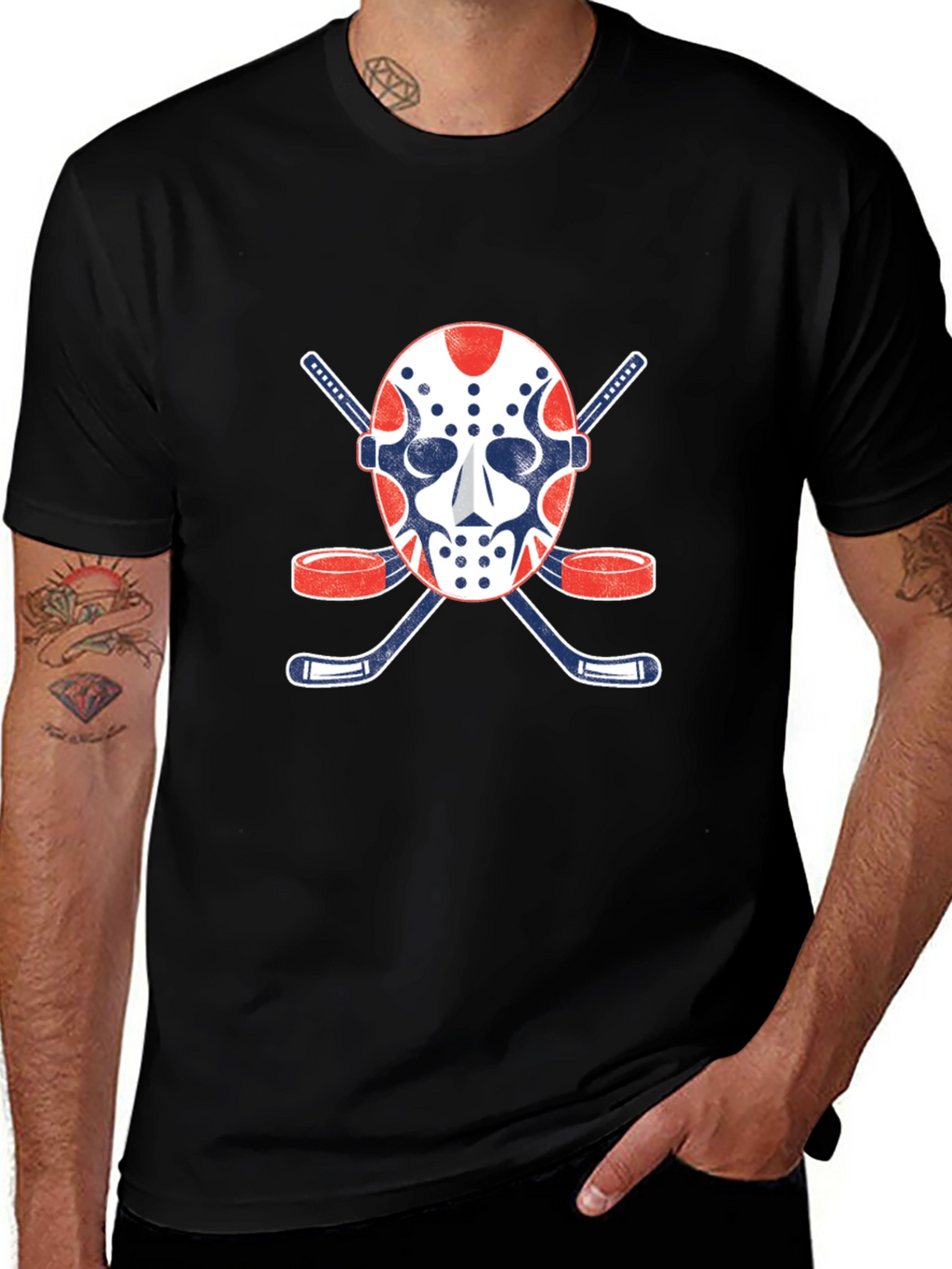 Hockey Mask Graphic Tee