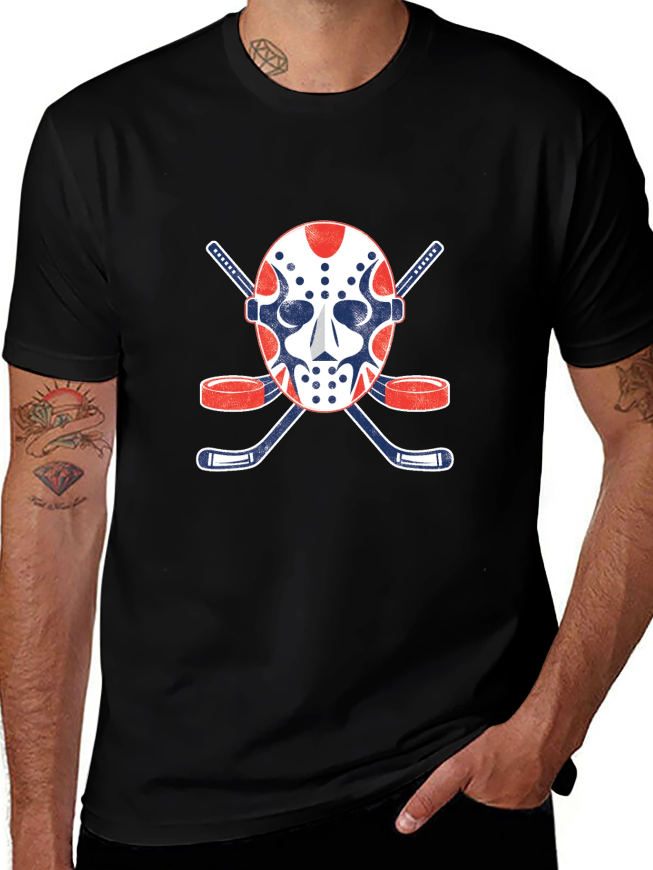Hockey Mask Graphic Tee