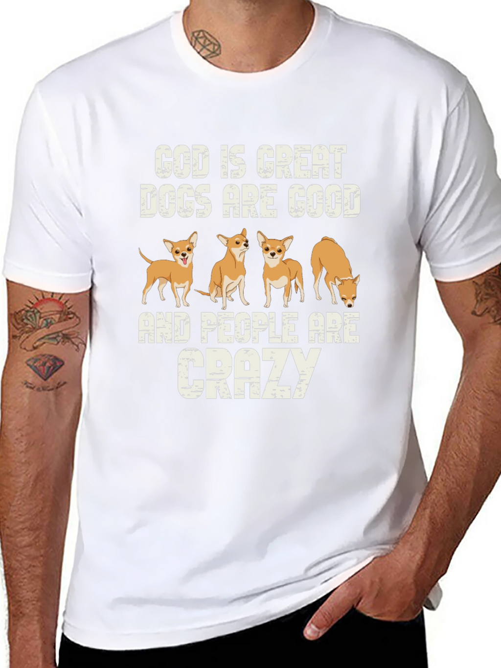 God is Great Dogs are Good T-Shirt