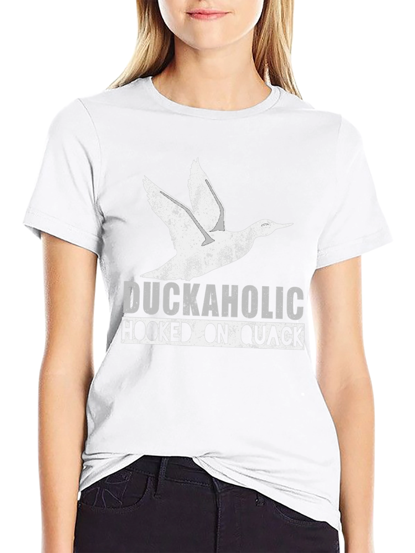 Duckaholic T-Shirt - Hooked on Quack