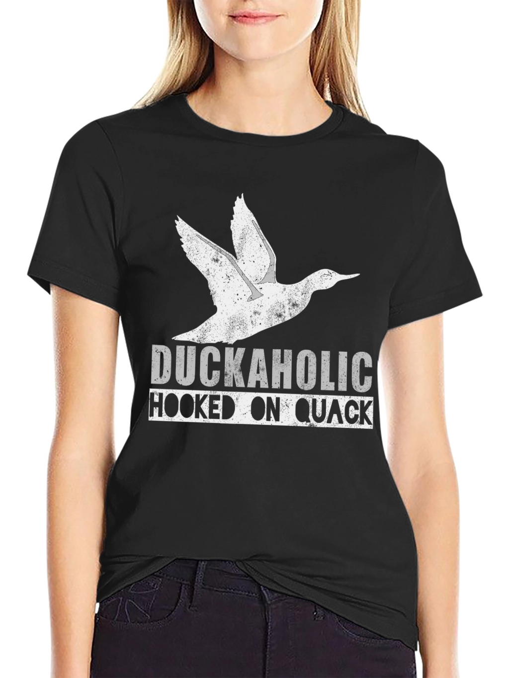 Duckaholic T-Shirt - Hooked on Quack